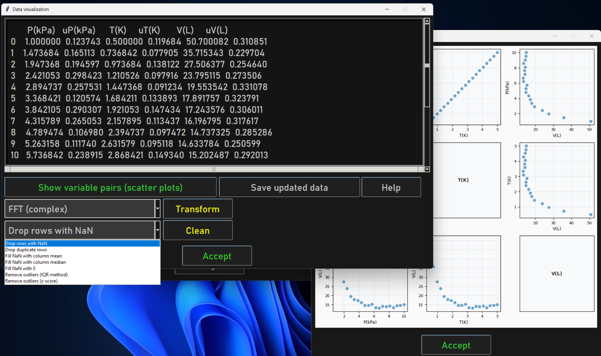 Data View